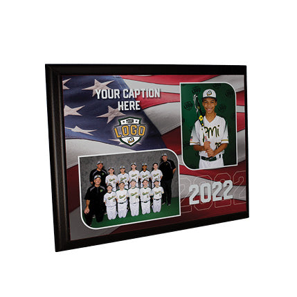 1 - 7"x9" All American Plaque